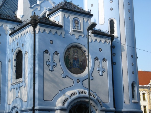 chiesa blu Bratislava